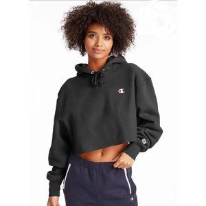 Champion cropped hoody iconic heavy warm